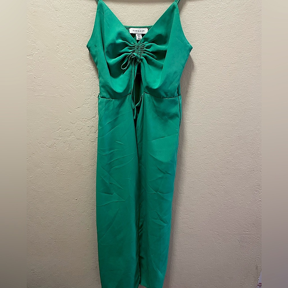 Topshop Molly front cutout dress